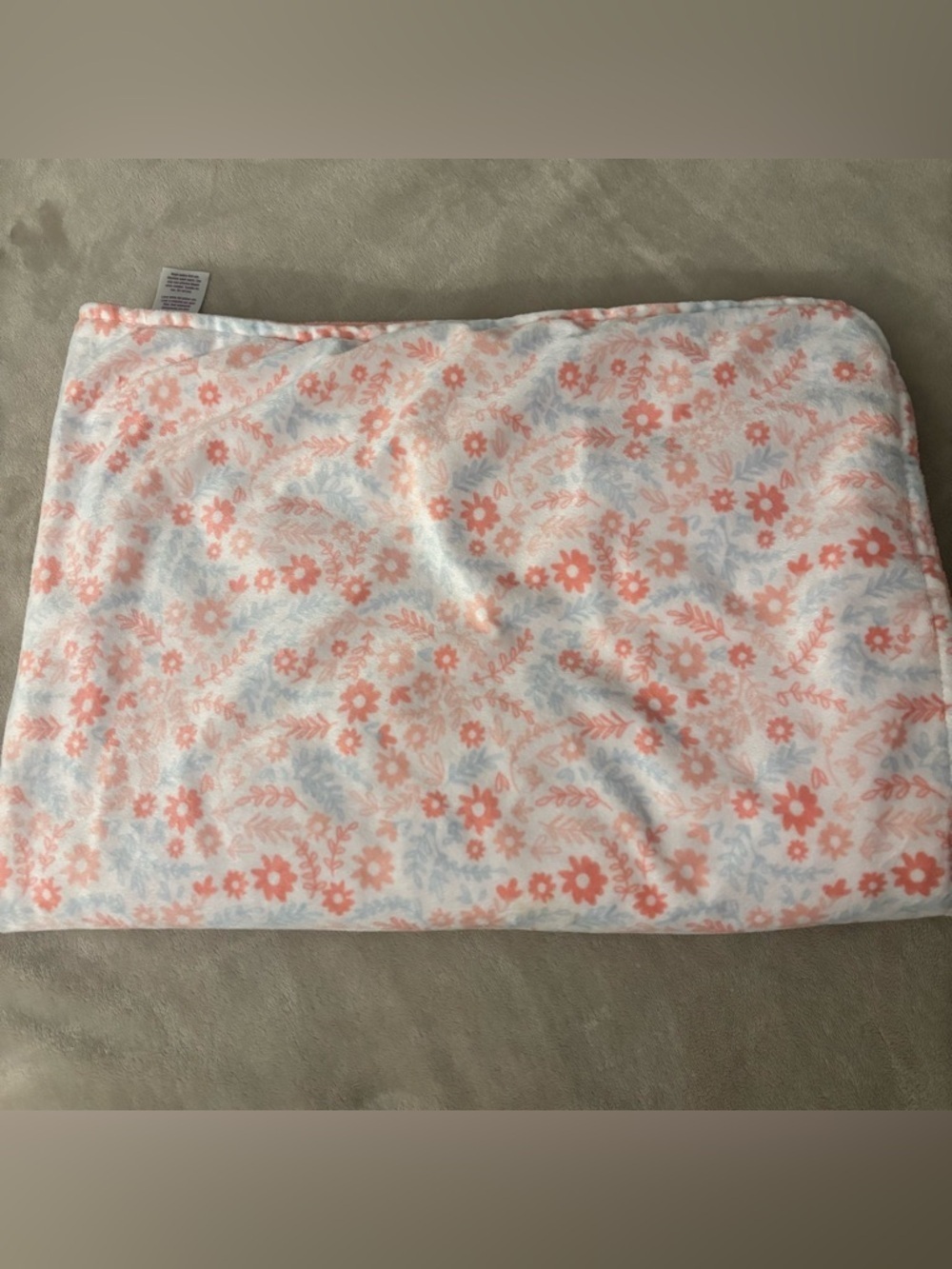 Parent’s Chice Baby/Toddler Floral blanket 28”X38”
